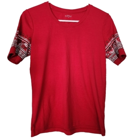 𝅺northern Reflections red short sleeve t-shirt medium - Picture 1 of 5